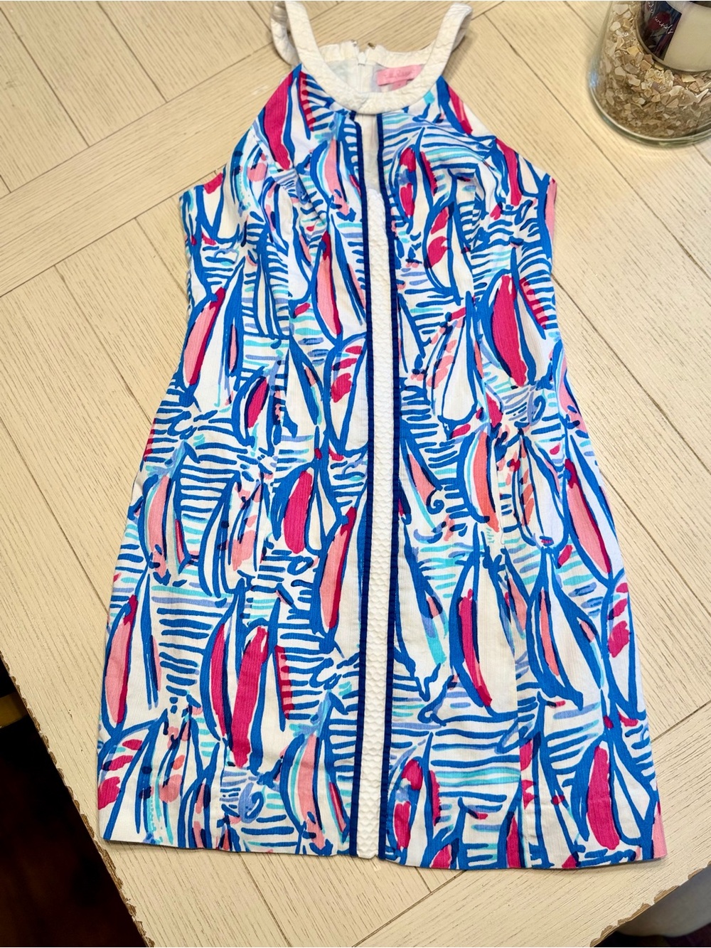 Lilly Pulitzer 6 pearl shift dress - red right return | NWOT